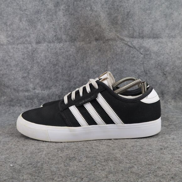 Adidas Shoes Mens 6.5 Sneaker Lifestyle Trainers Skate Casual Active Black White main image 4
